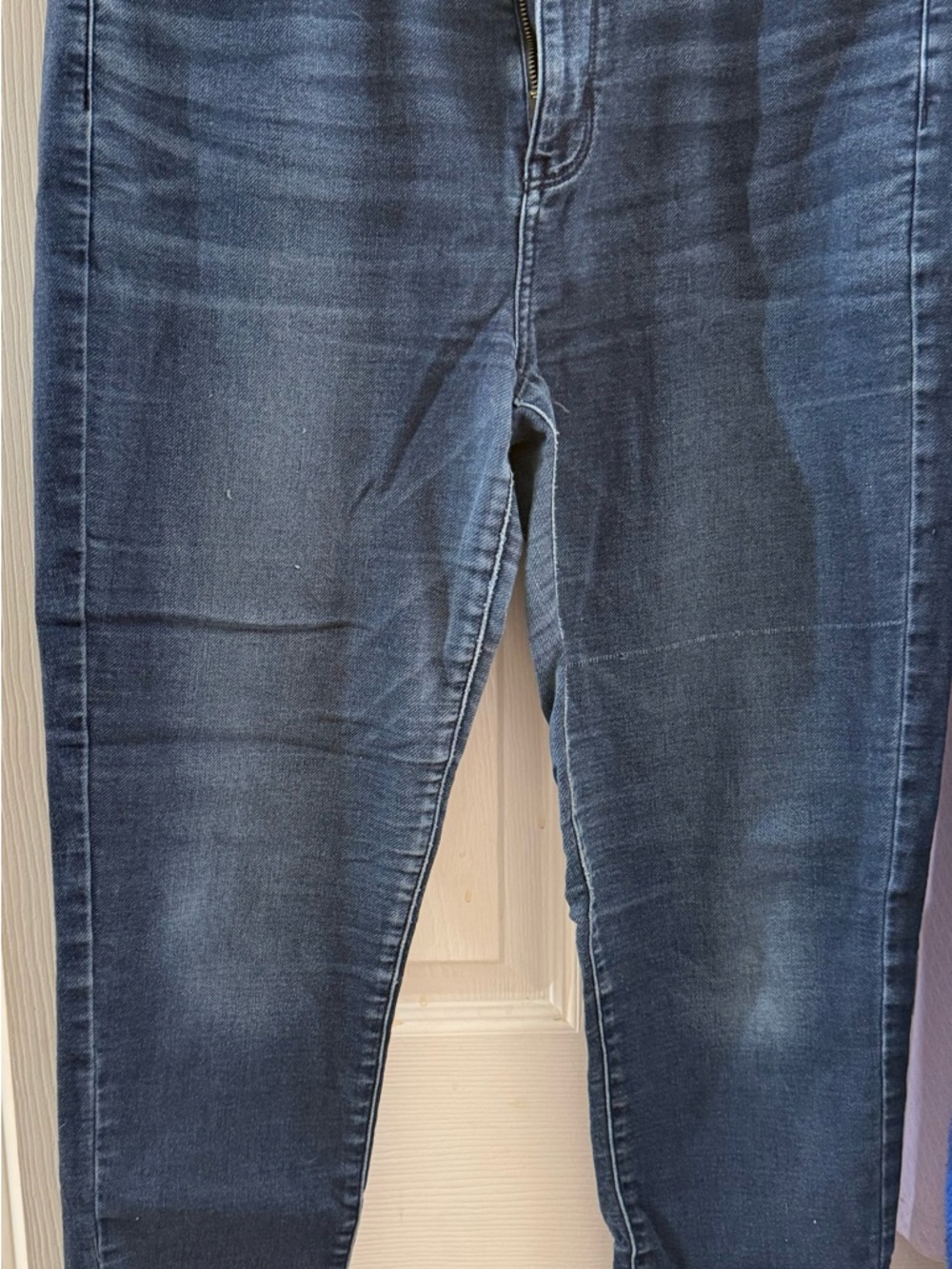 American Eagle Outfitters Women's Dark Blue Stretch Jeggings